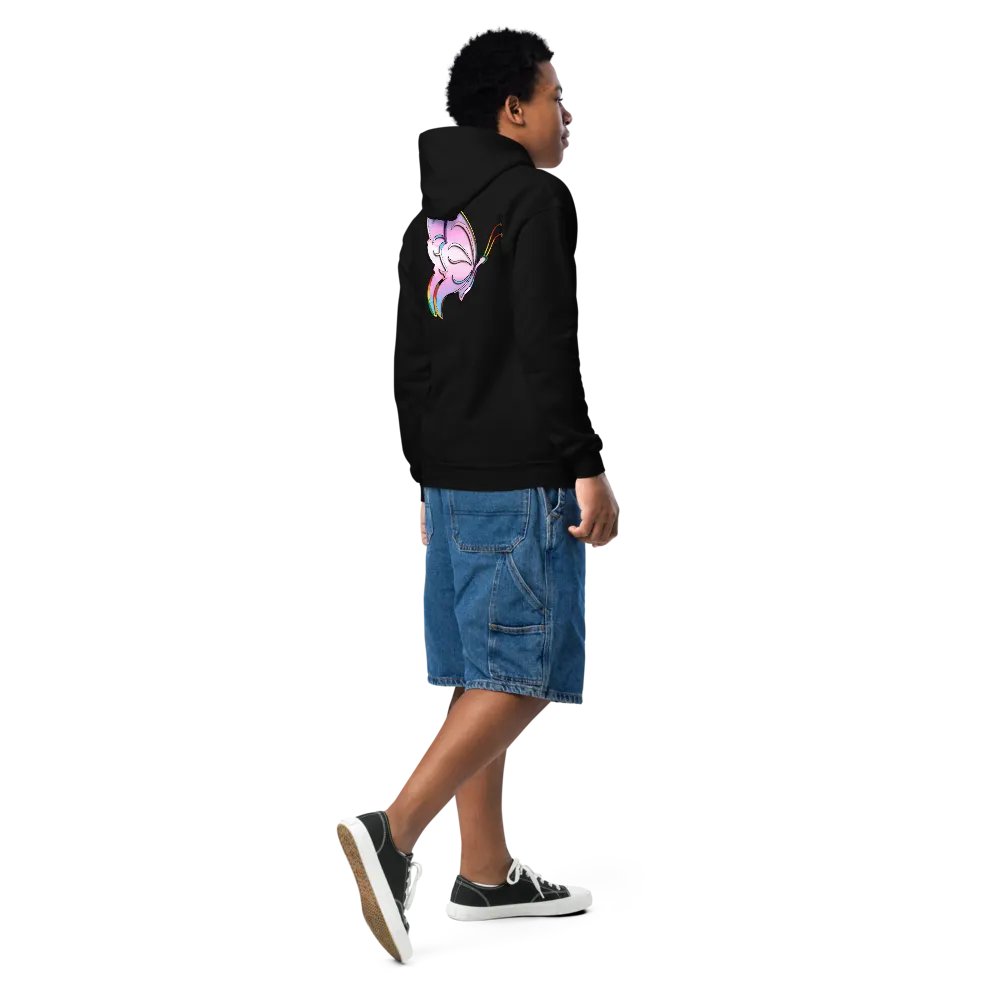 Justagirllexi Butterfly Kids Hoodie product image (5)