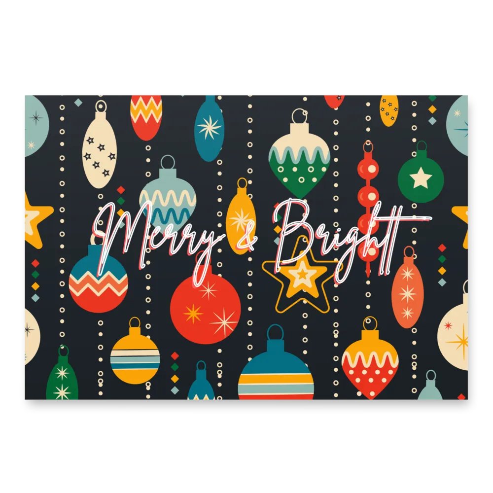 Merry & Bright Wrapping paper product image (1)