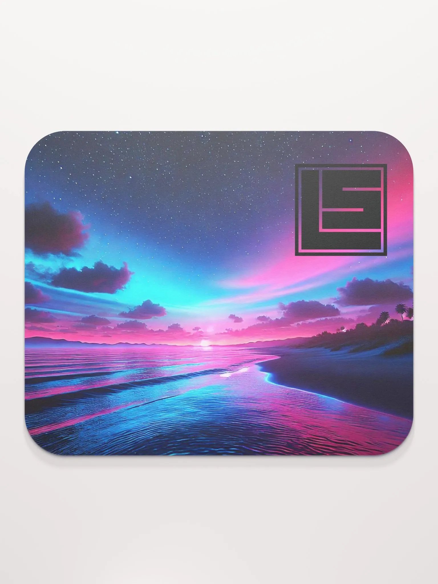 Neon Beach Mouse Pad product image (2)