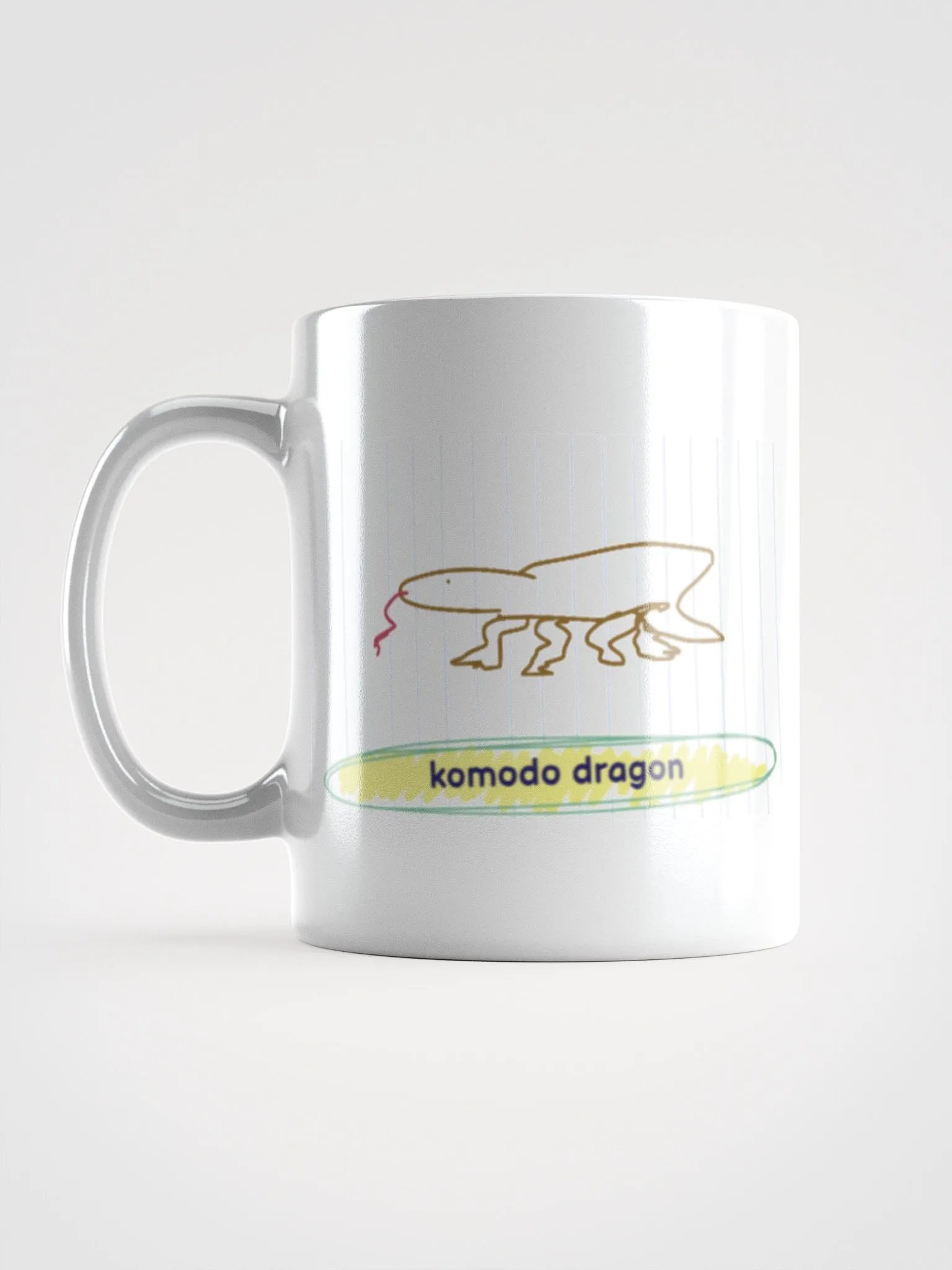 Komodo dragon mug product image (5)