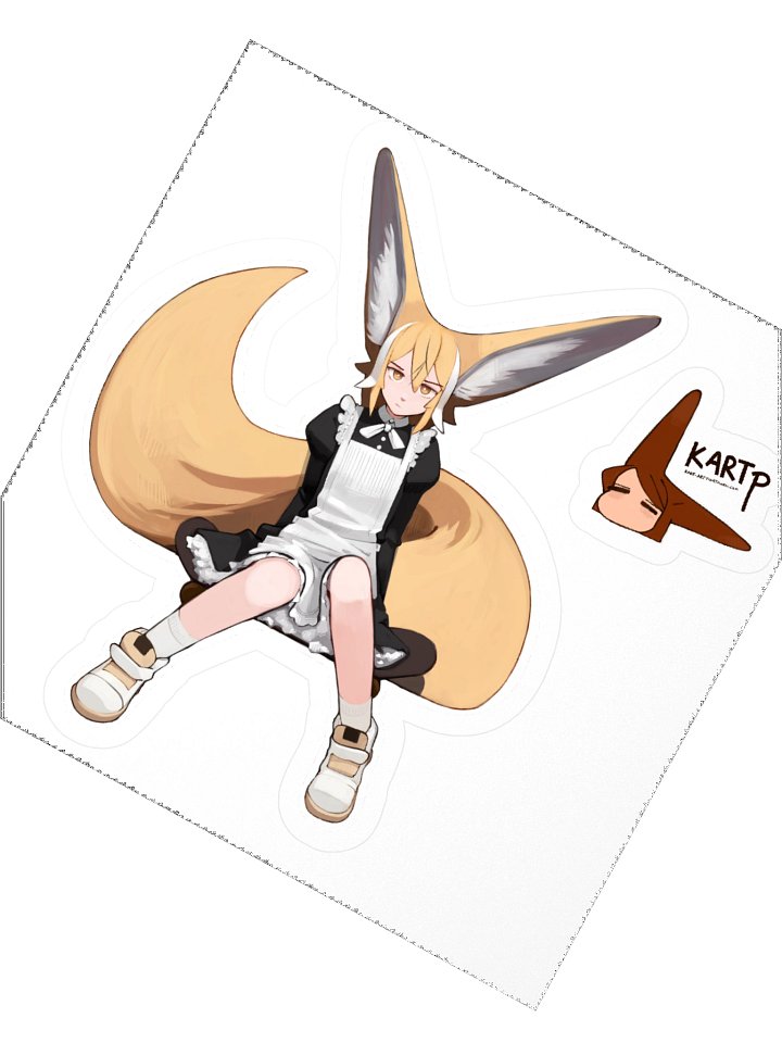 Skater Maid Raku Sticker product image (2)