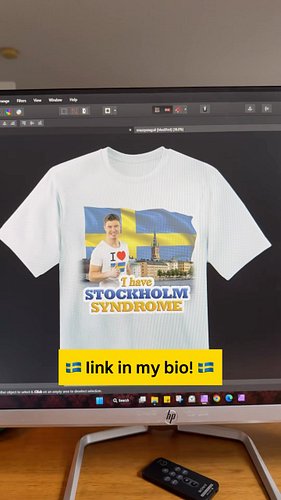 Iink in my bio! 🇸🇪 I feel like this design is a bit of a throwback but I hope some of the day 1 followers appreciate the vibe...