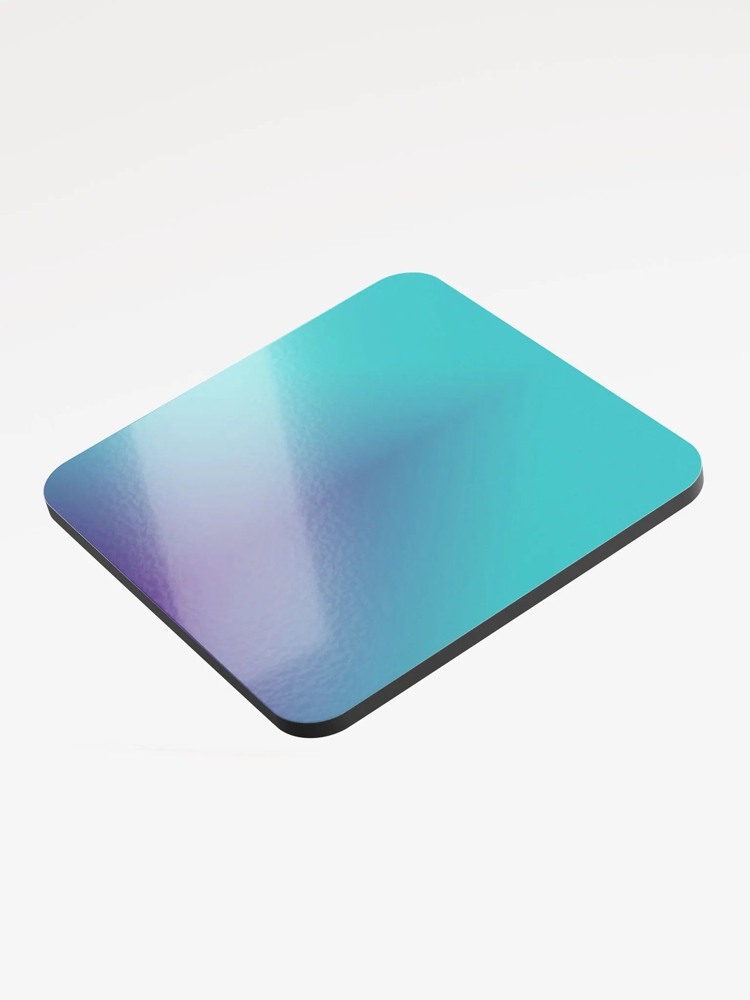 Glossy Coaster w/ OG Blue product image (3)