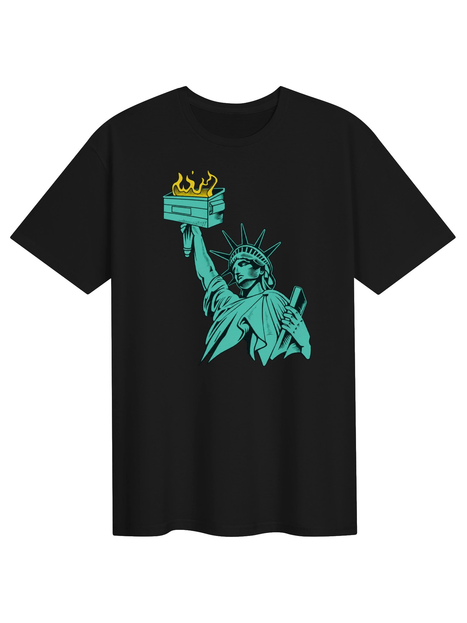 Liberty on Fire Protest Tee product image (1)