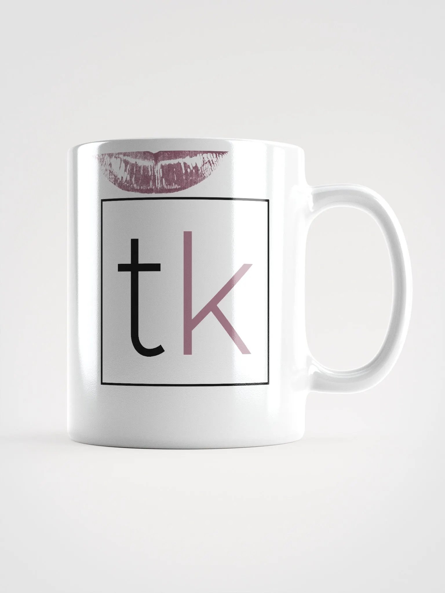 Tabatha Kiss Lipstick Mug (White) product image (2)