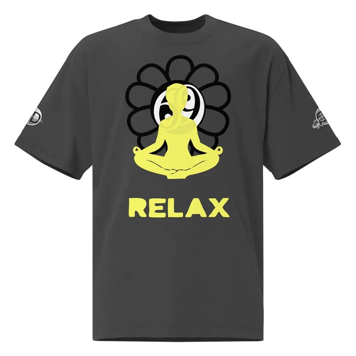 Zen Harmony Yellow | Oversized Tee product image (1)