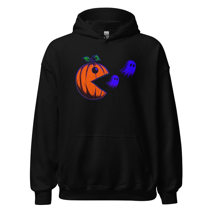 Vibrant Pumpkin Gamer Hoodie product image (1)