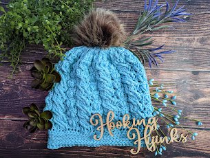 Heart & Cables Beanie **PDF PATTERN** product image (2)