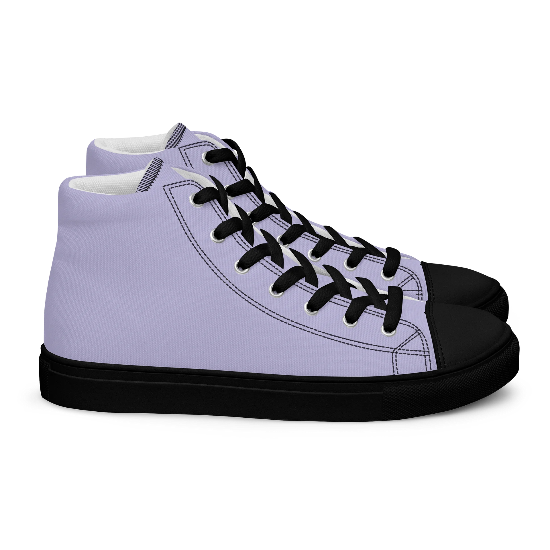 WORK YOUR DOG — Retro Graphic Women's High-Top Sneakers product image (2)