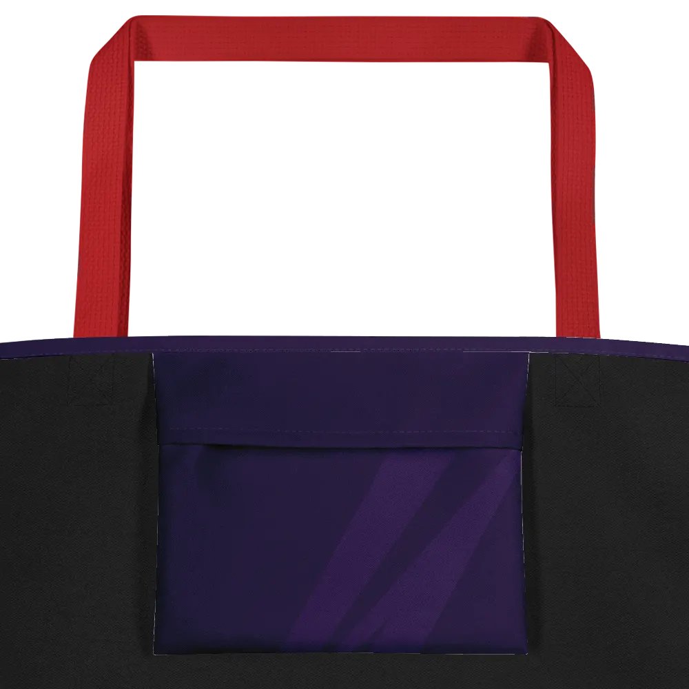 Indigo Rose Large Tote Bag product image (2)