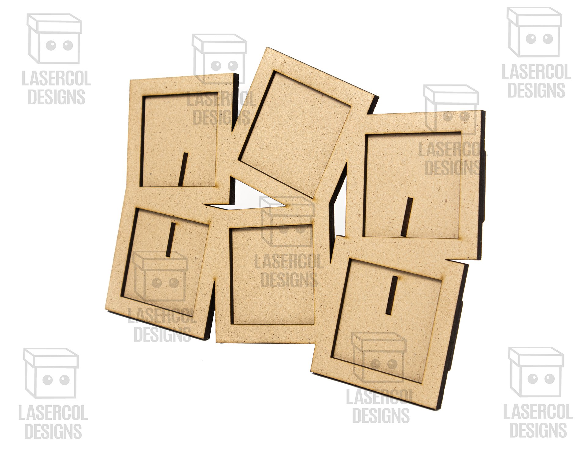 Photo Frames Set 4 (5 Styles) - Laser Cut Files product image (8)