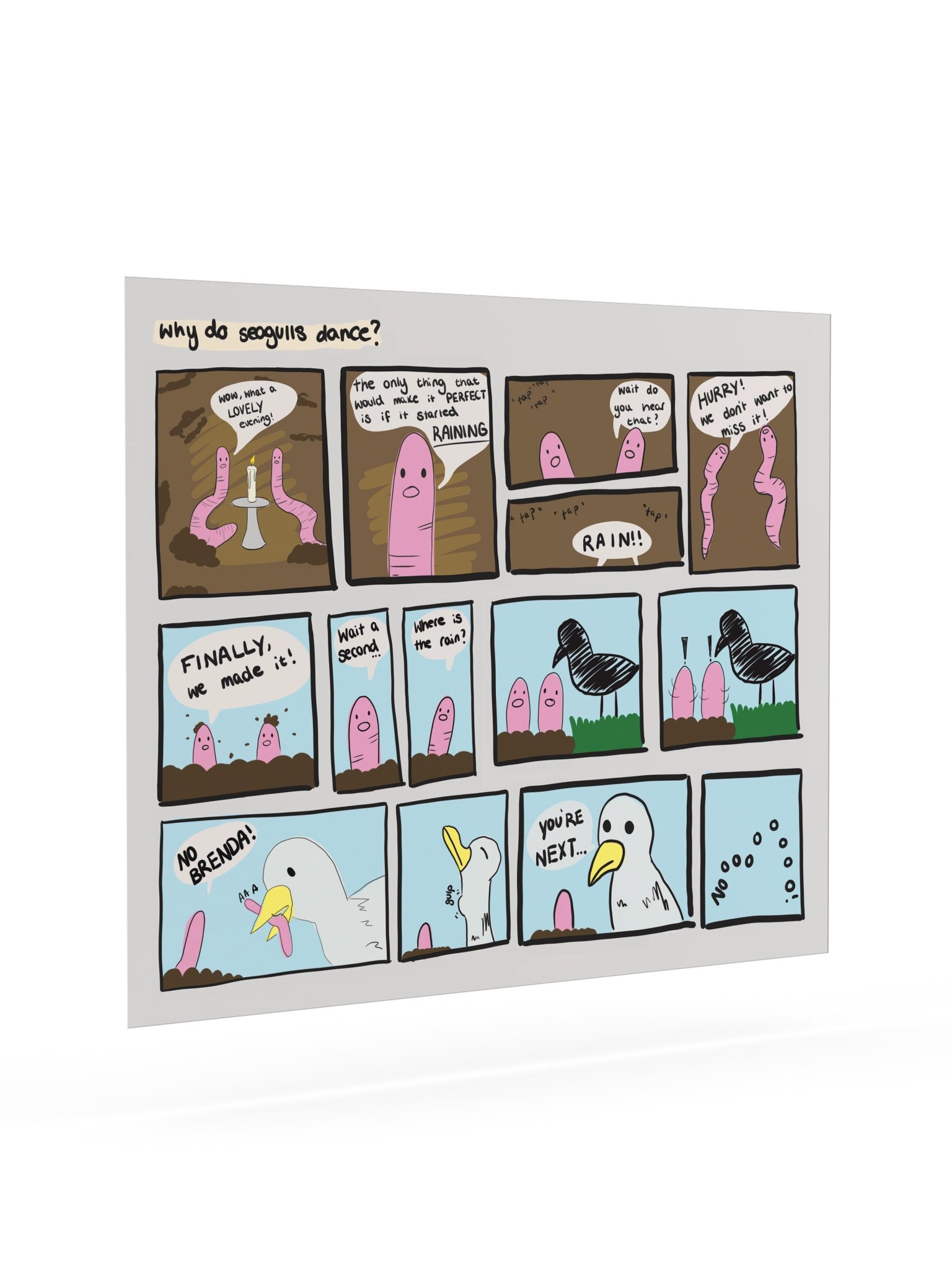 Why Do Seagulls Dance? - Postcard product image (2)