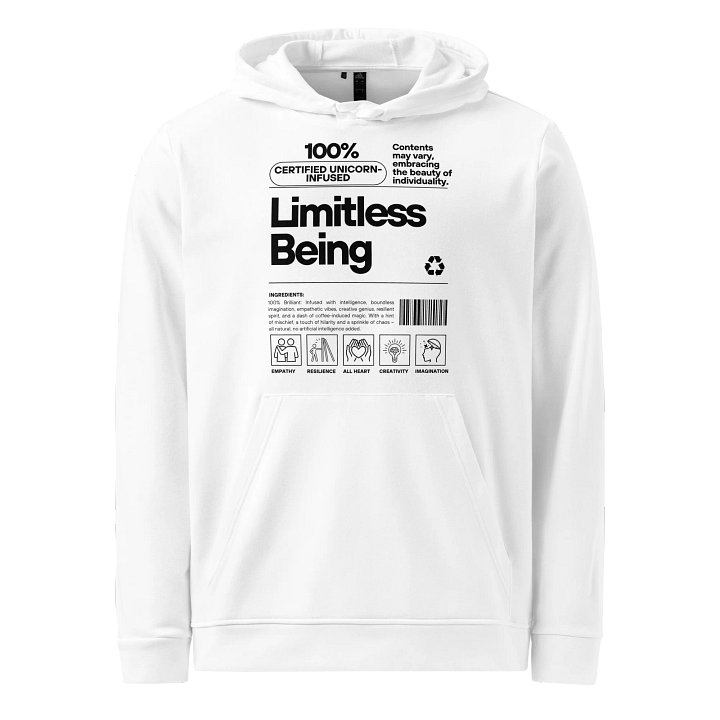 Limitless Being Label Hoodie | Adidas – White product image (1)