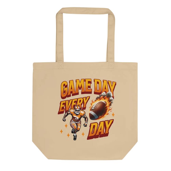 Game Day Every Day Football Eco-Friendly Tote Bag product image (1)
