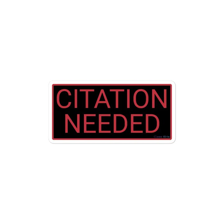Citation Needed Magnet product image (2)