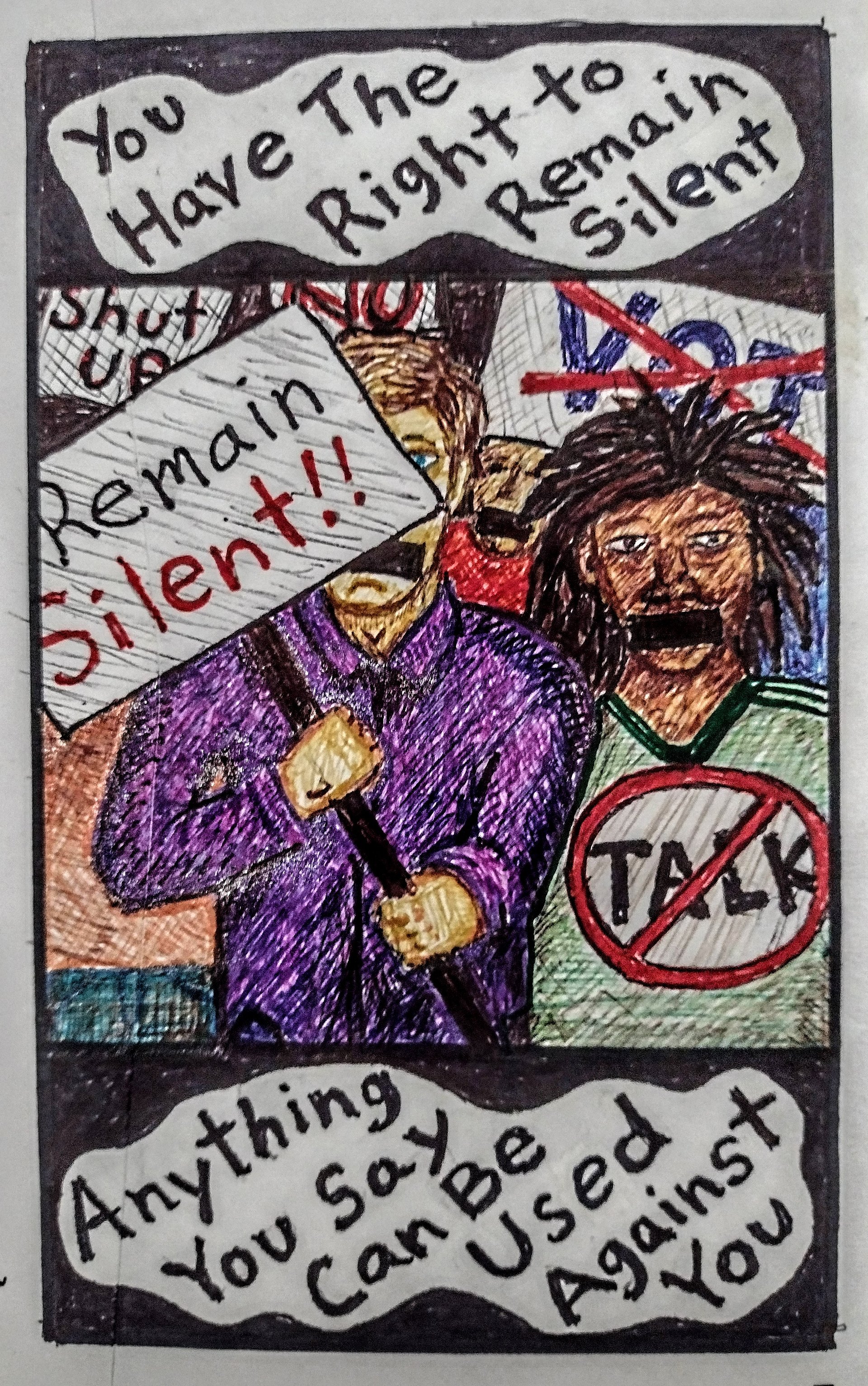 Remain Silent Signed Fine Art Print product image (1)