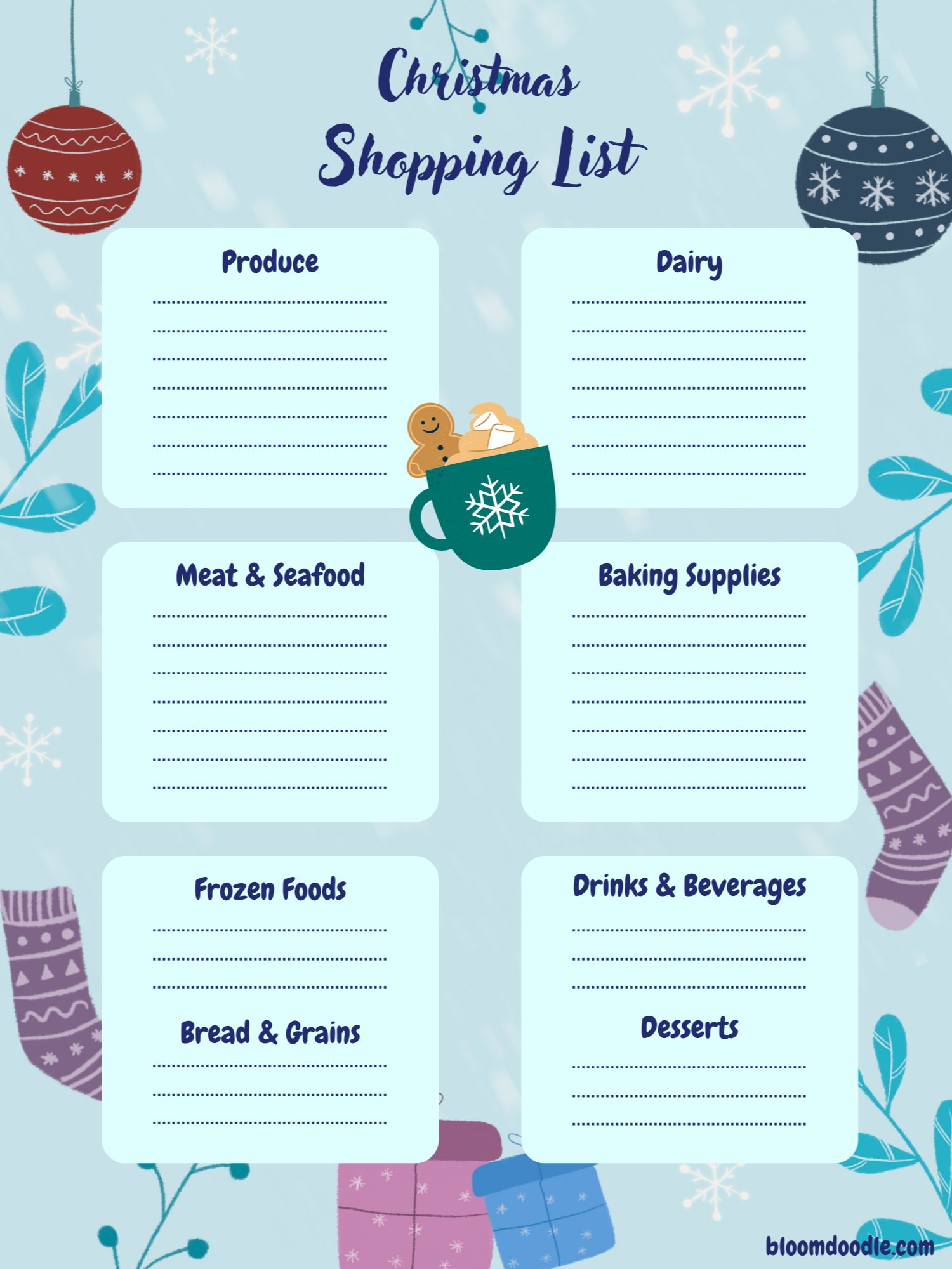 Merry & Bright Christmas Planner product image (2)