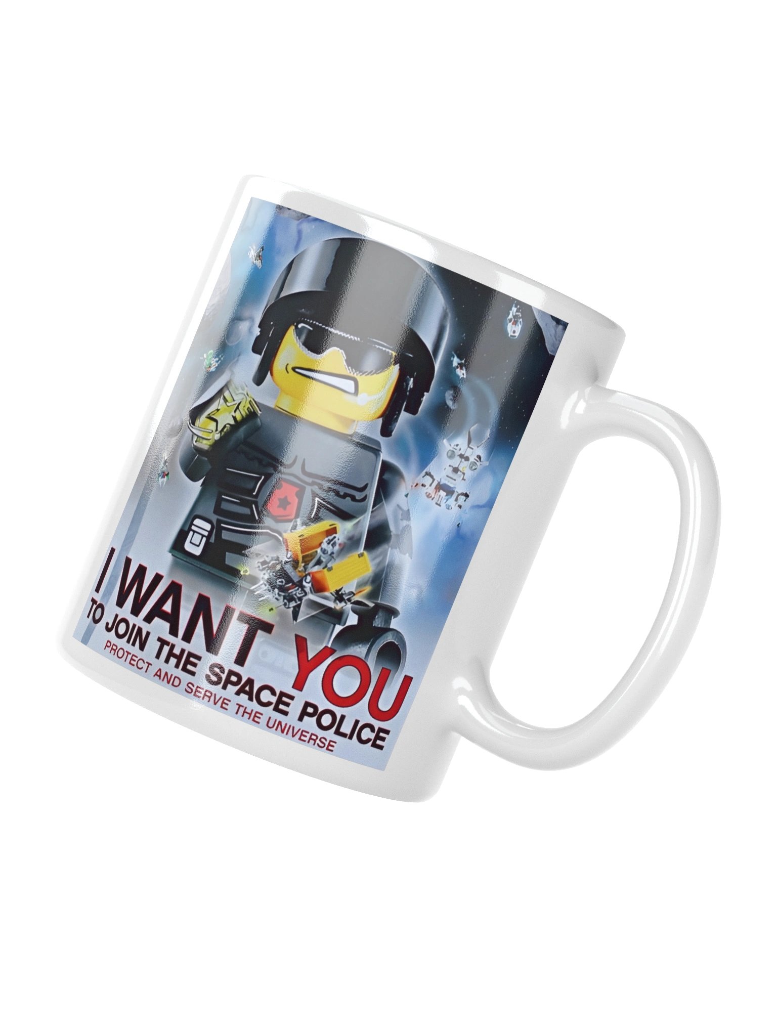 Space Police Recruitment Mug product image (4)