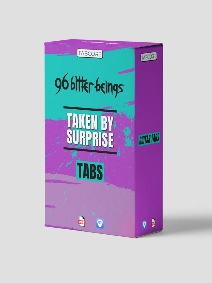 96 Bitter Beings - Taken By Surprise - Guitar Tabs product image (1)