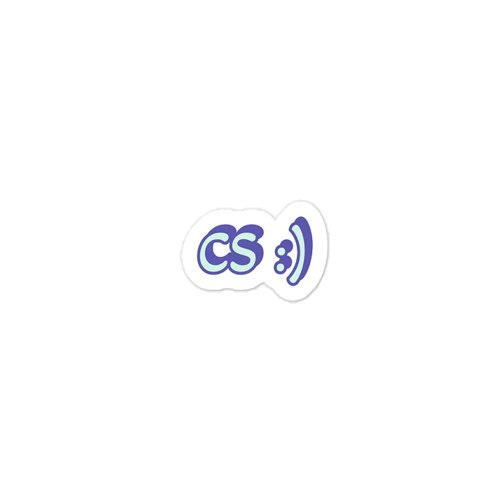 CS, Smiley Face Sticker product image (1)