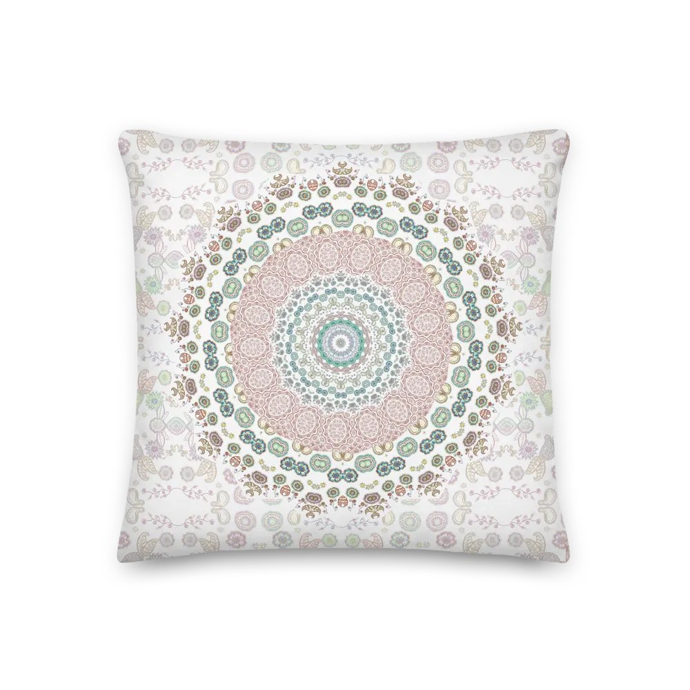 Symmetrical Serenity Mandala Pillow product image (3)