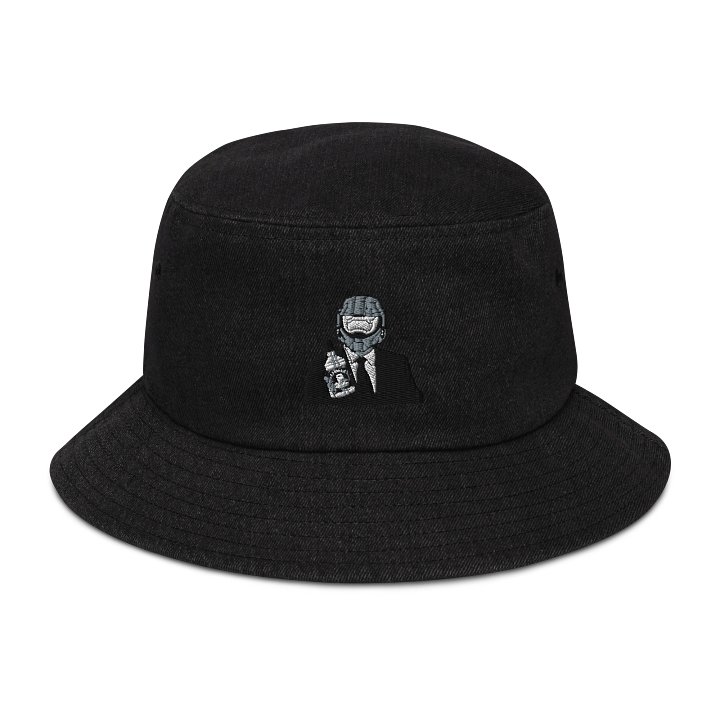 Lovable Classic Canvas Black White Bucket Hat product image (1)