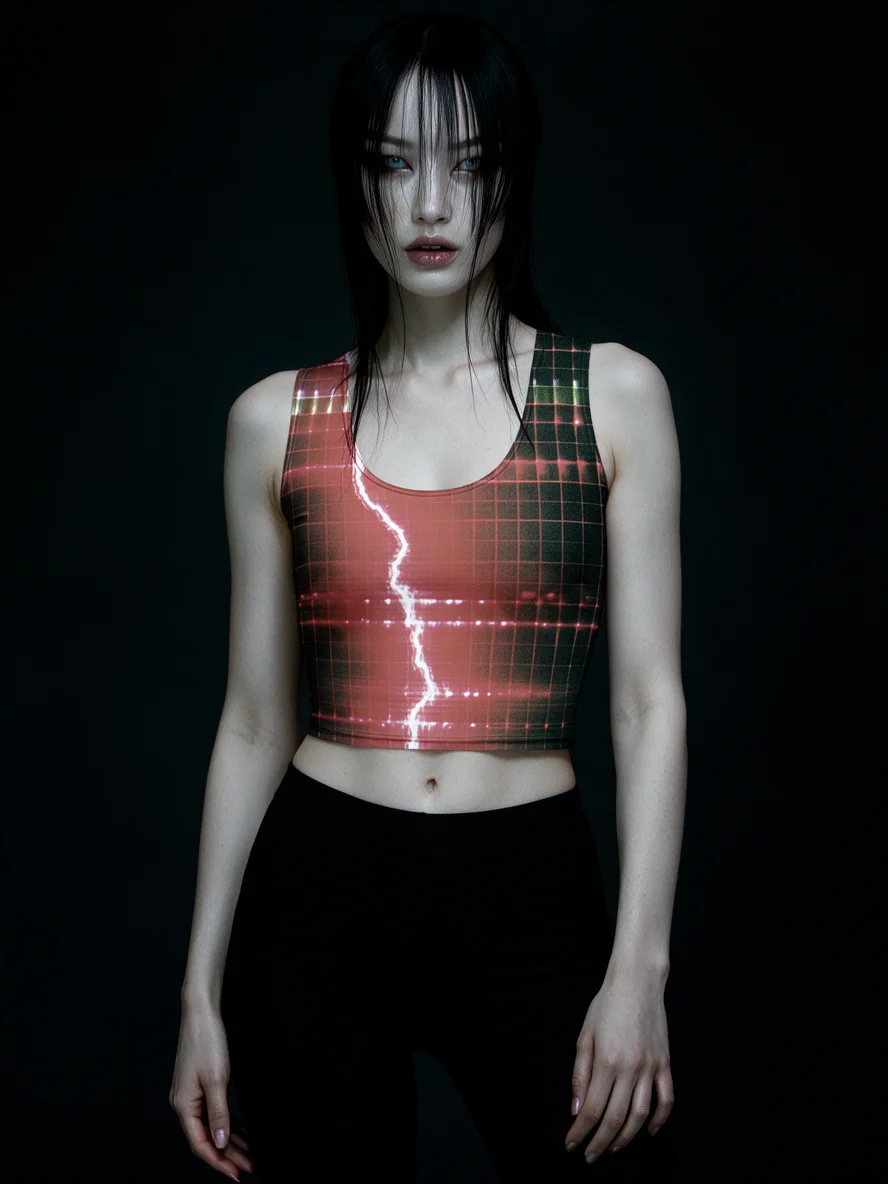 RED LIGHTNING - CROP TOP product image (6)