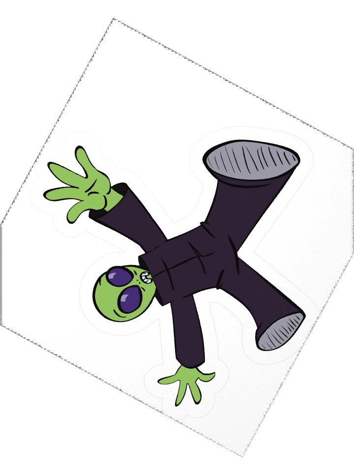 Alien stickers product image (4)
