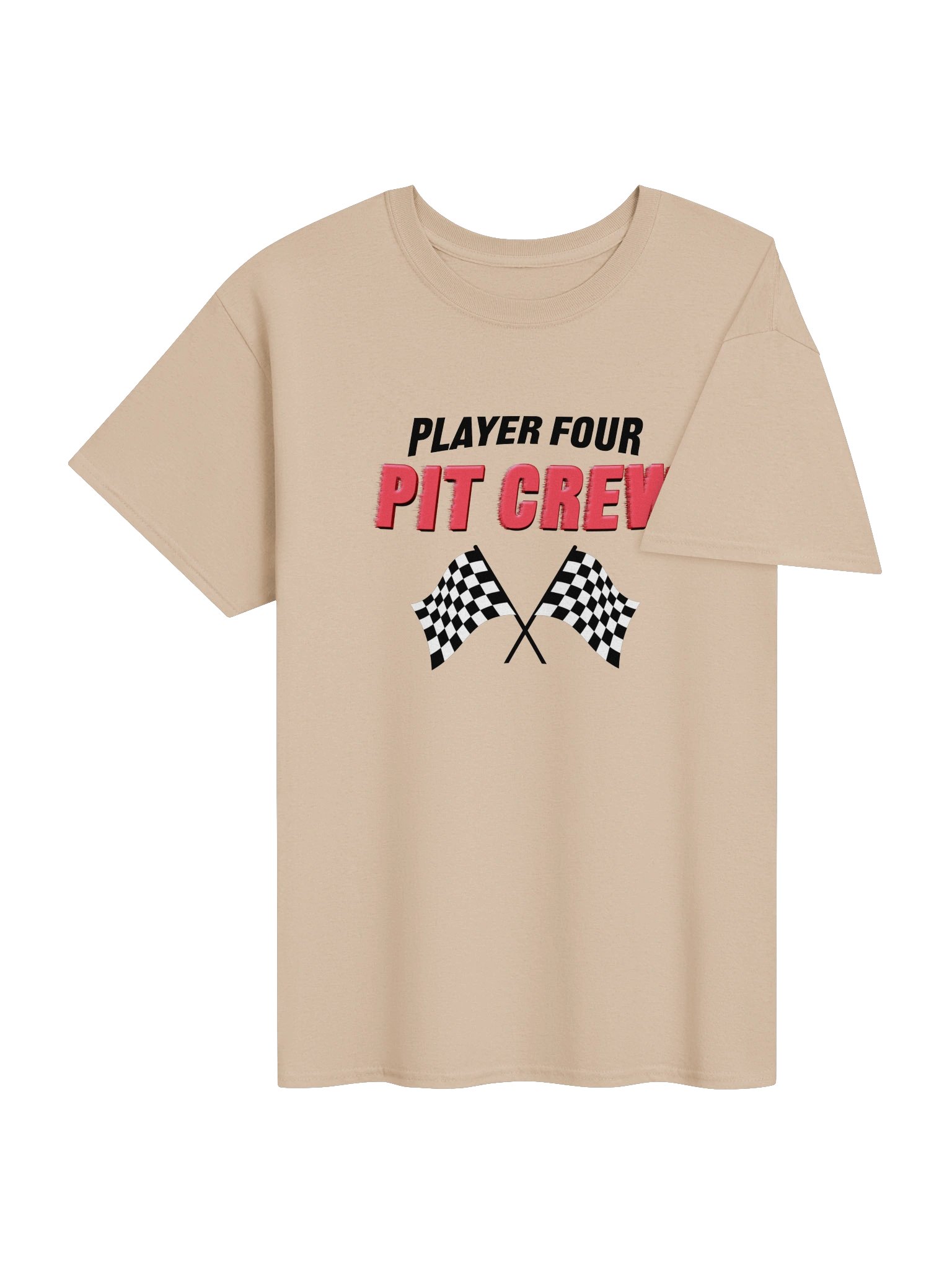 Player Four Pit Crew T-Shirt (12 Colors) product image (5)