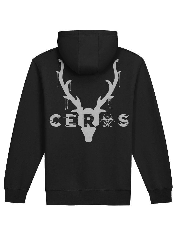 CEROS Light Glitch Logo - Full Zip Hoodie product image (6)