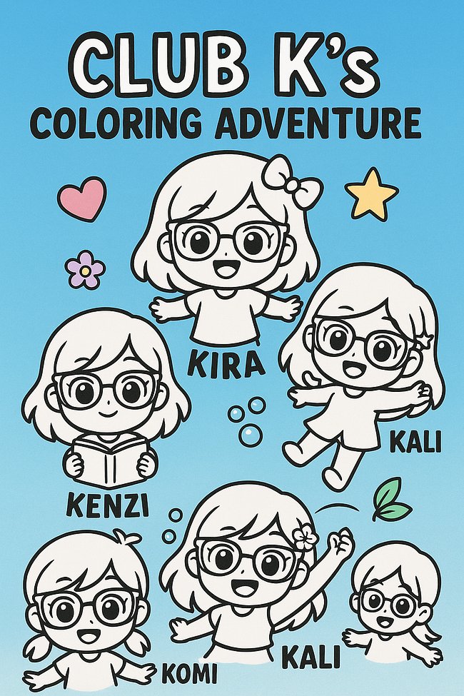 Club K Coloring Book