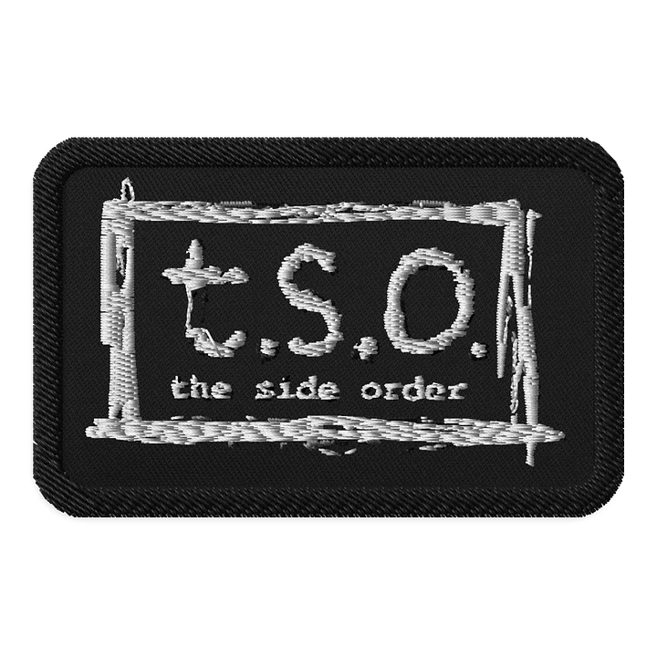 t.S.O. Logo Embroidered Patch product image (1)