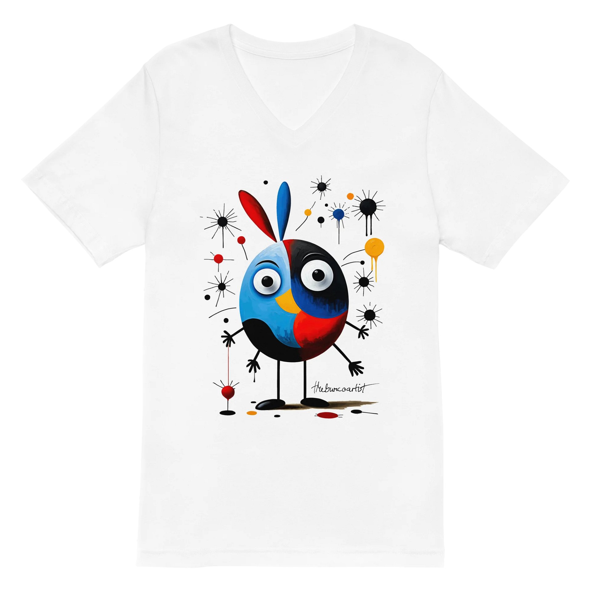 Bella+Canvas Short Sleeve V-Neck Jersey T-Shirt product image (2)