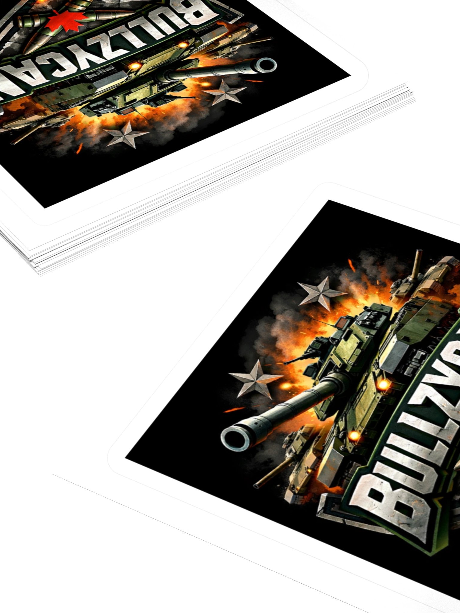 BULLZYCAN Explosive Emblem Stickers product image (7)