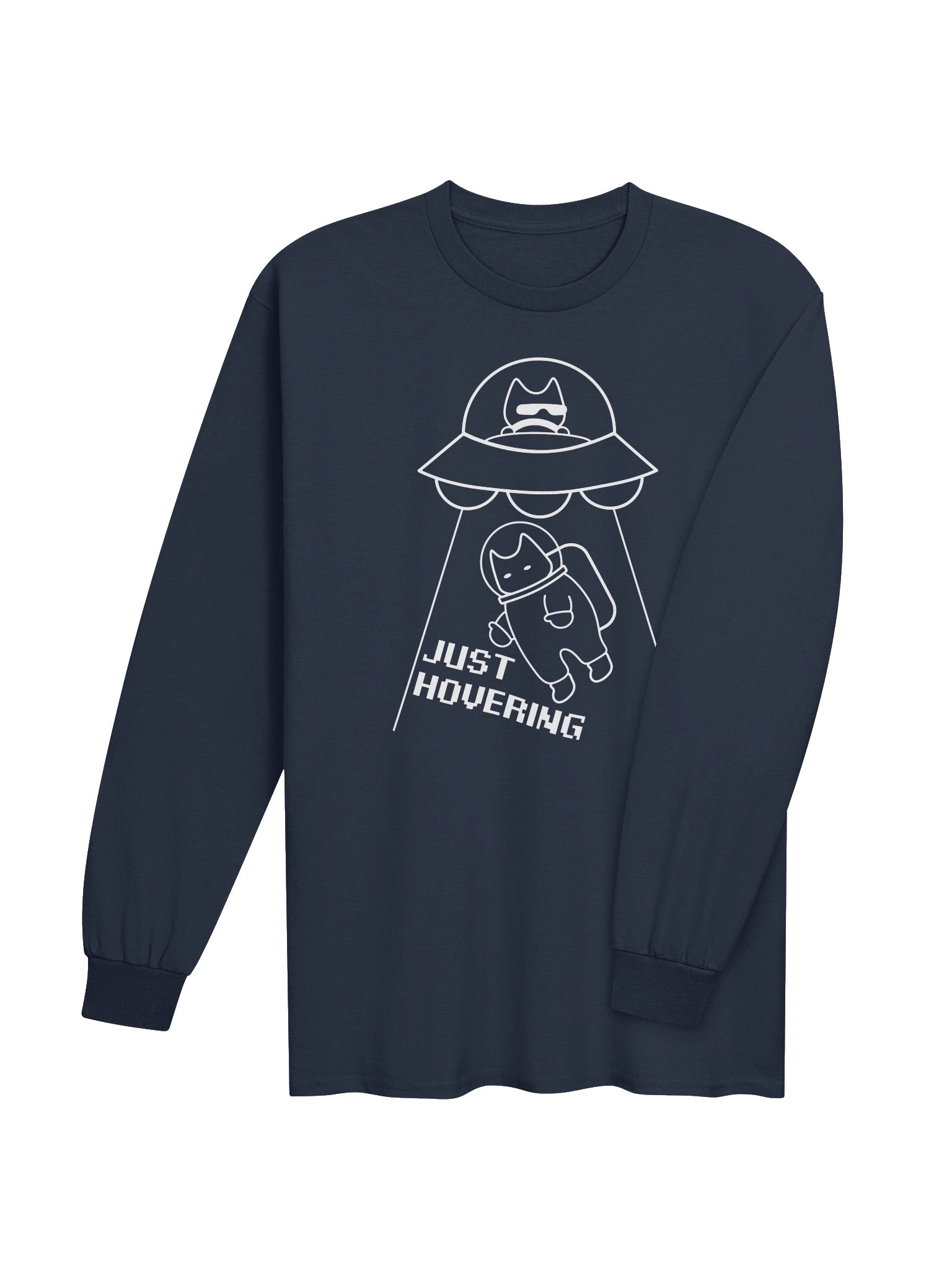 Astronaut Abduction - Unisex Adult Long Sleeve T-shirt product image (3)