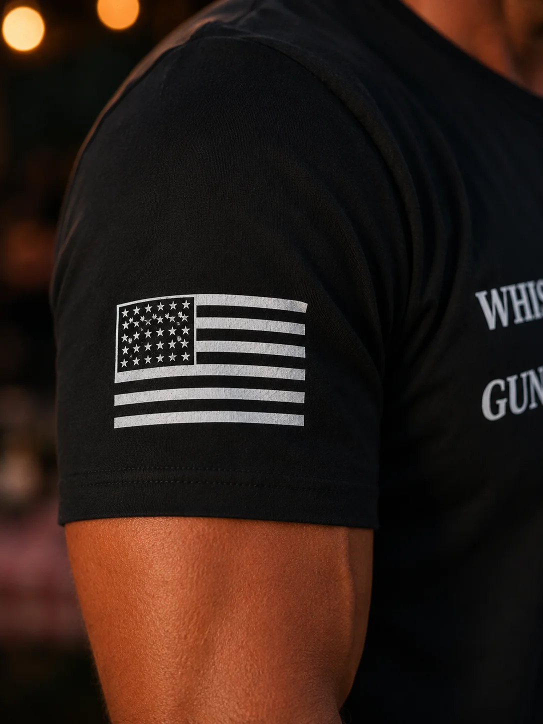 Whiskey, Steak, Guns, & Freedom Tee product image (5)