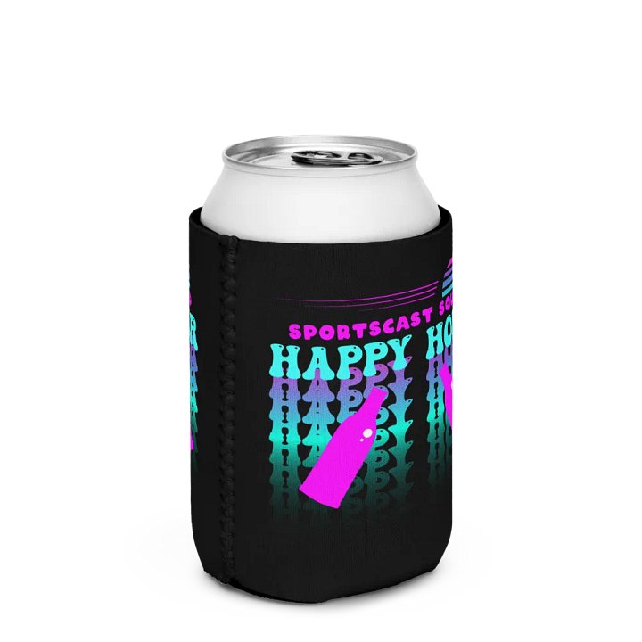 HAPPY HOUR BEER DRINK KOOZIE product image (3)