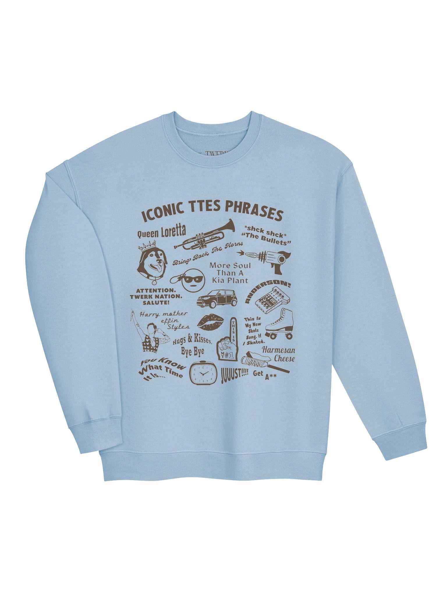 Iconic TTES Phrases Crewneck product image (3)