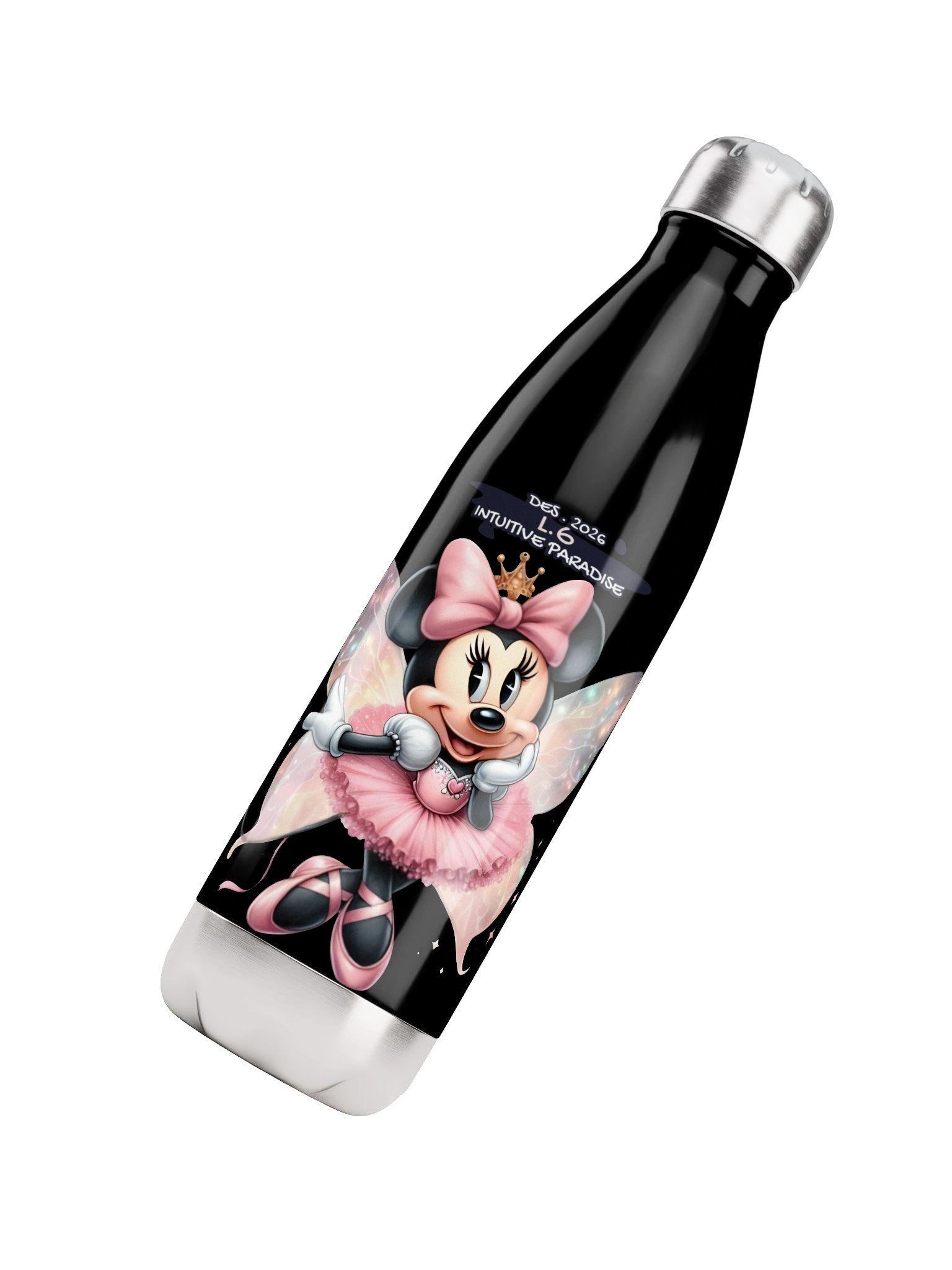 Fairy Ballerina Stainless Steel Water Bottle product image (4)