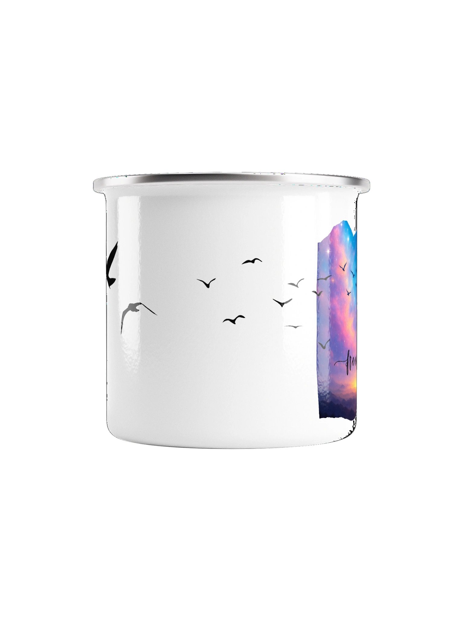 Night of Freedom, Enamel Mug product image (2)