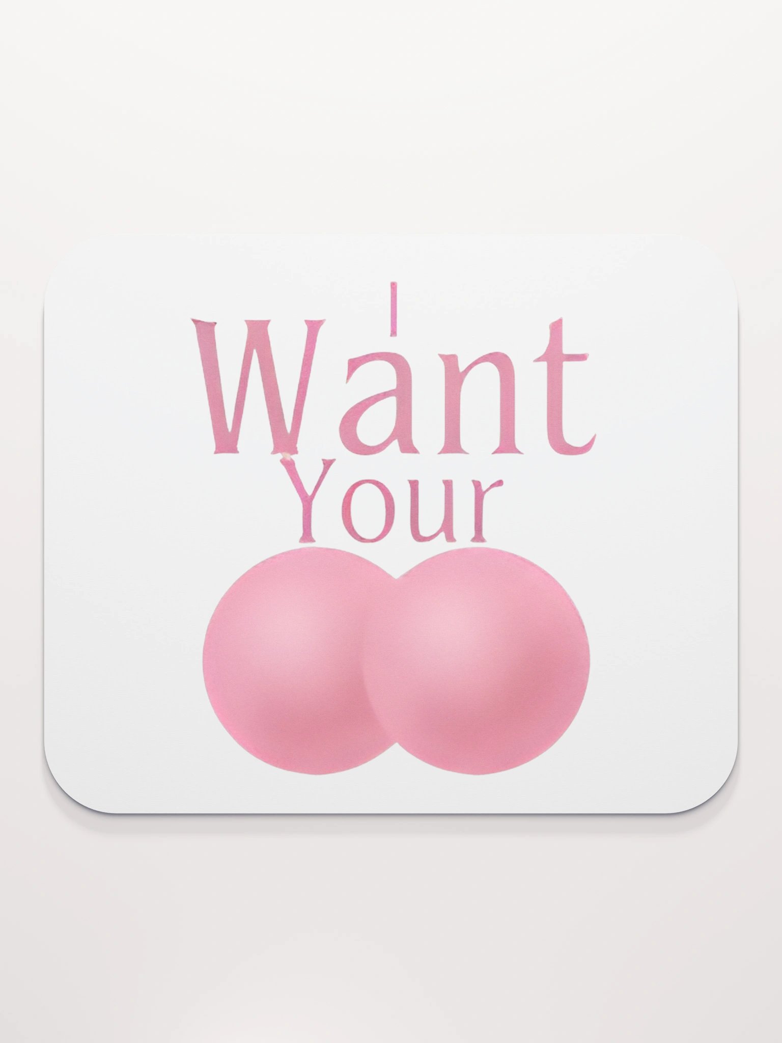 Whimsical Pink Mouse Pad product image (2)