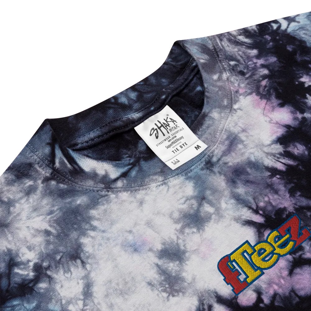 fTeez TL Oversized Tie-Dye tee (Milky Way) product image (3)
