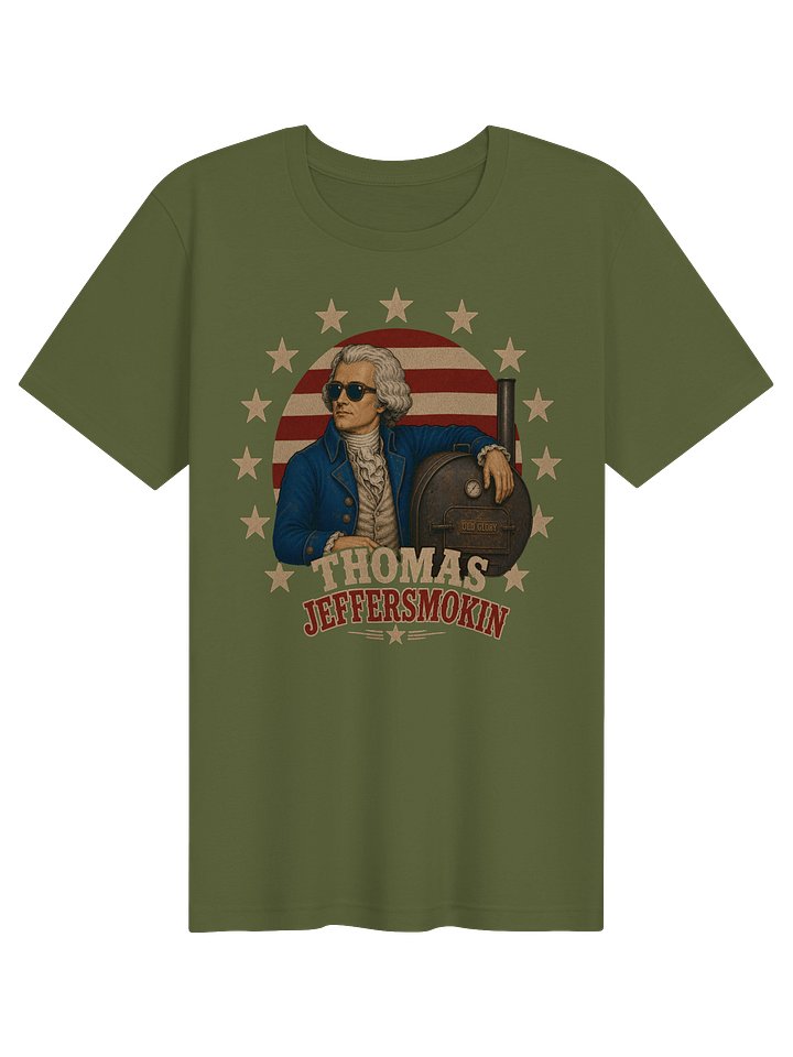 Thomas Jeffersmokin' T-Shirt | Grill Team 1776 Tee product image (21)
