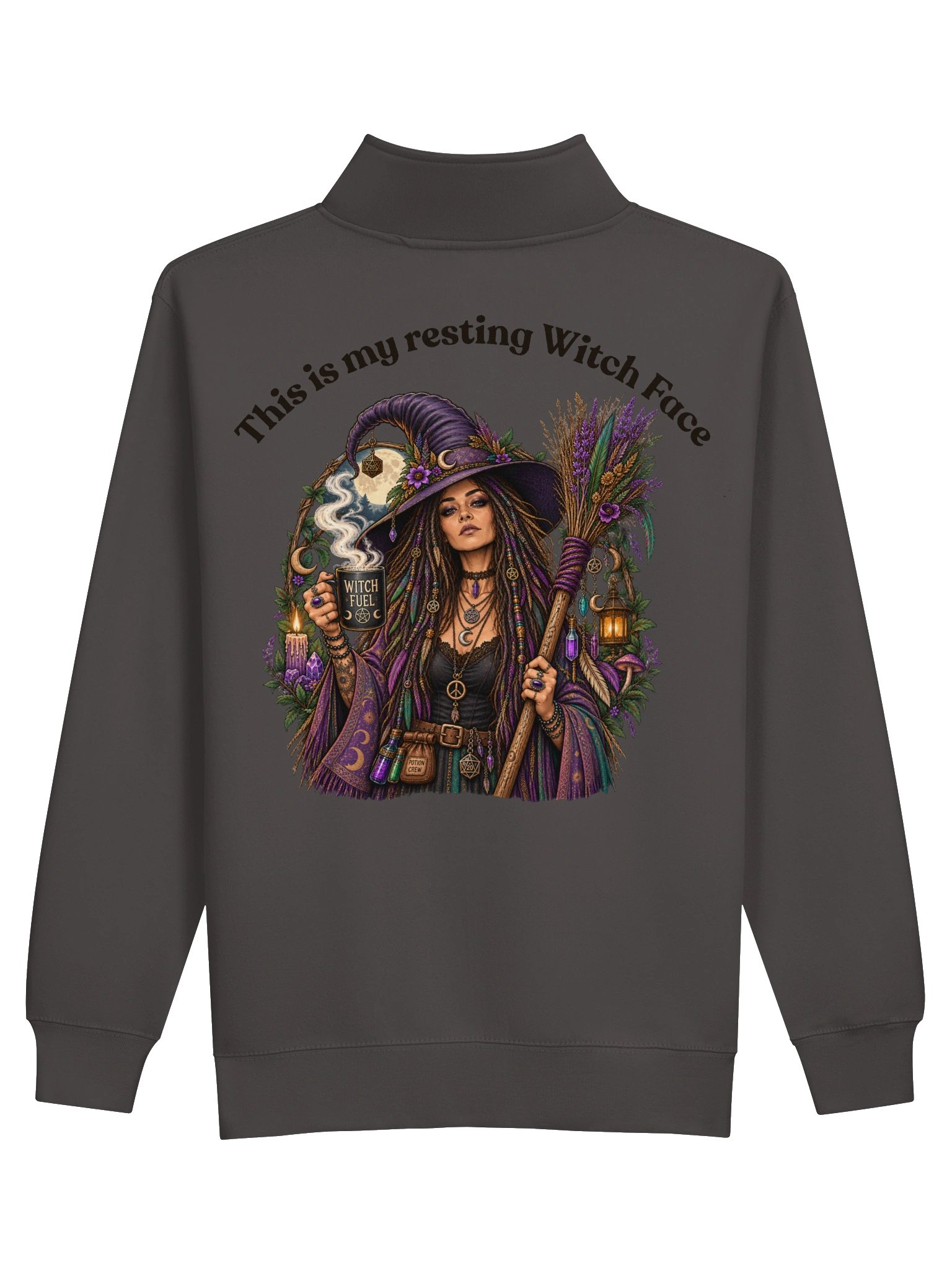 1/4 Zip - Witchy Line product image (2)