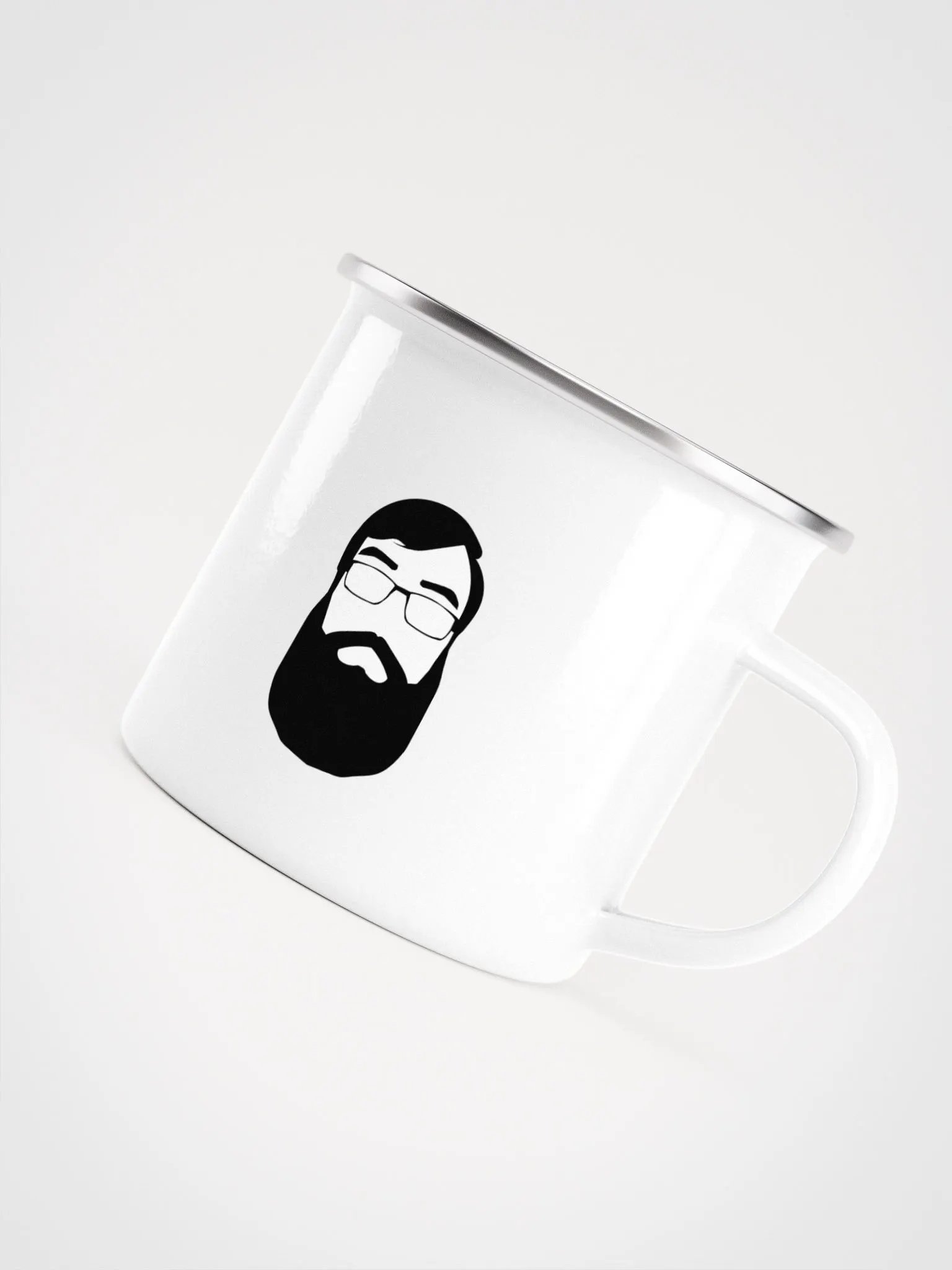 "It just takes time" Enamel Mug (Lefty Flip) product image (5)