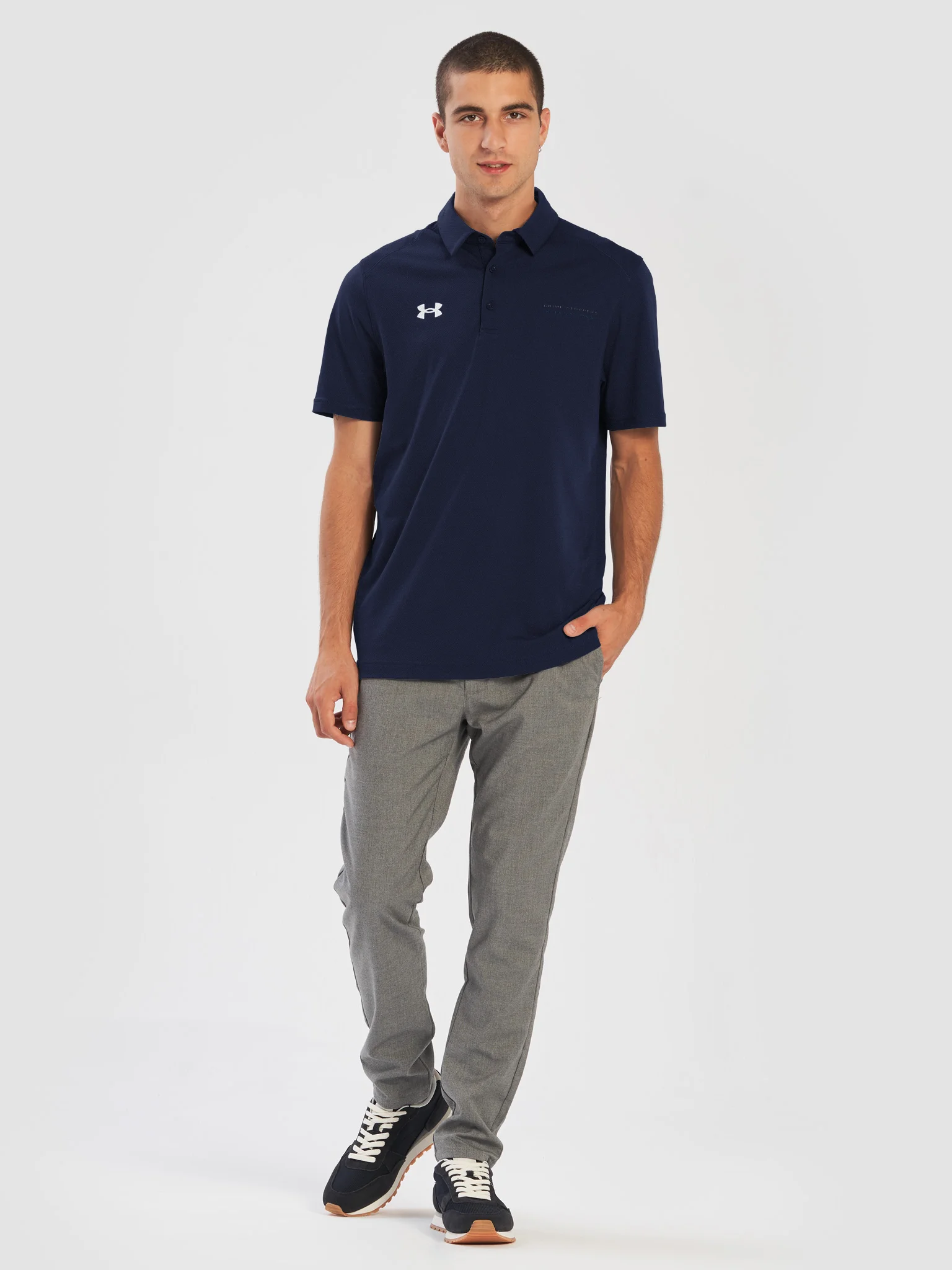 Crime Stoppers International Navy Polo product image (7)