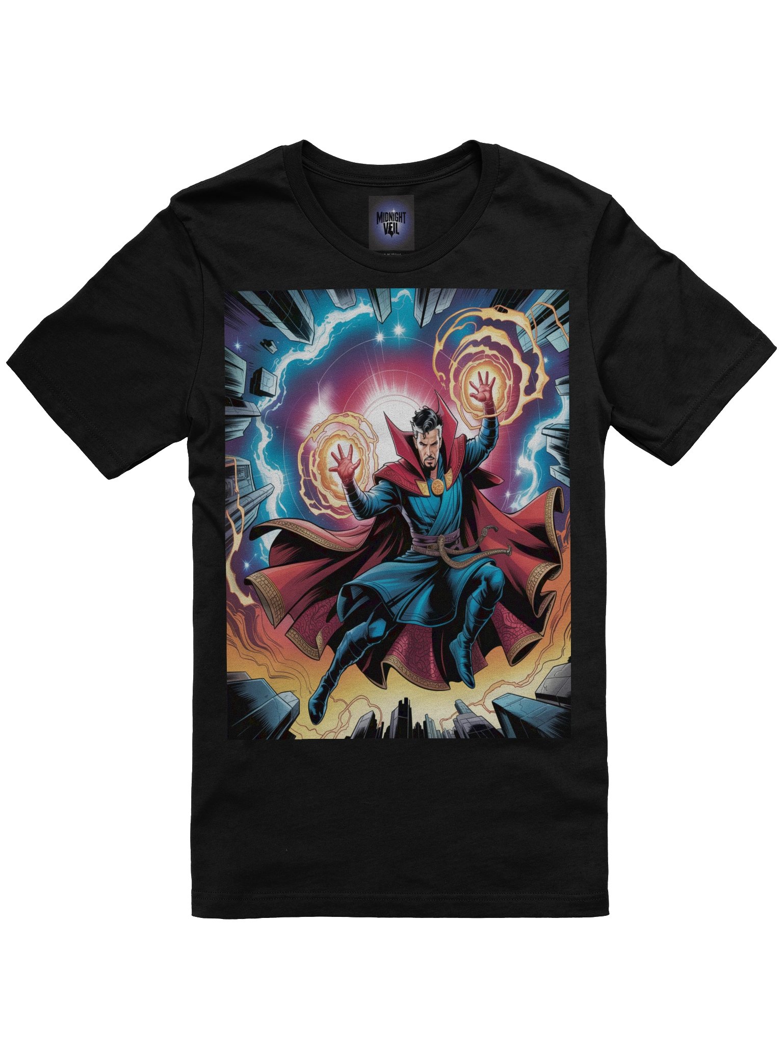 Doctor Strange Urban Eclipse Supersoft T-Shirt – Sorcerous Blast Veil product image (3)