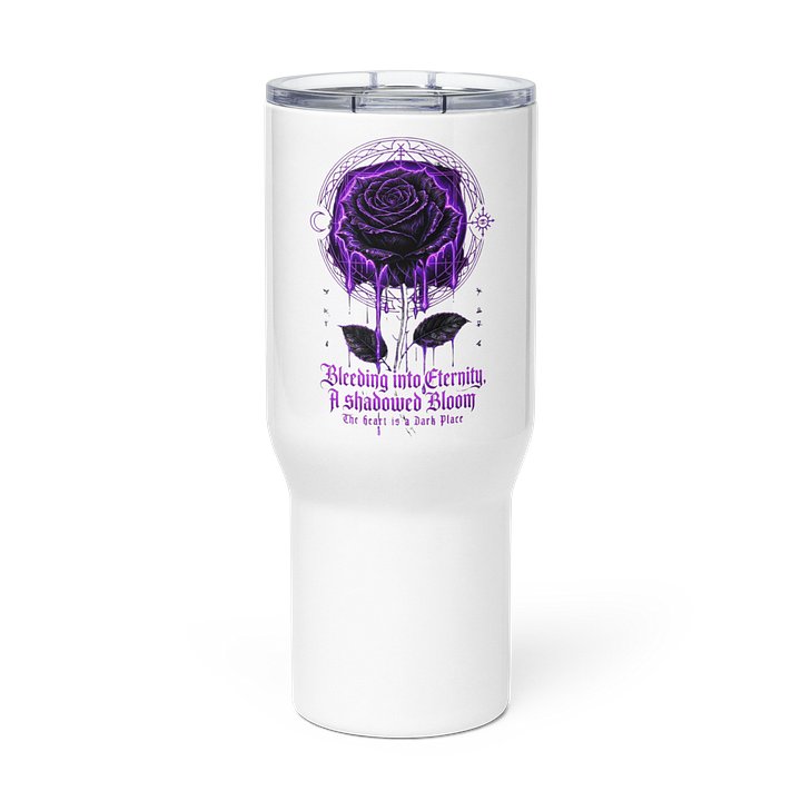 Neon Gothic Rose Travel Mug product image (3)