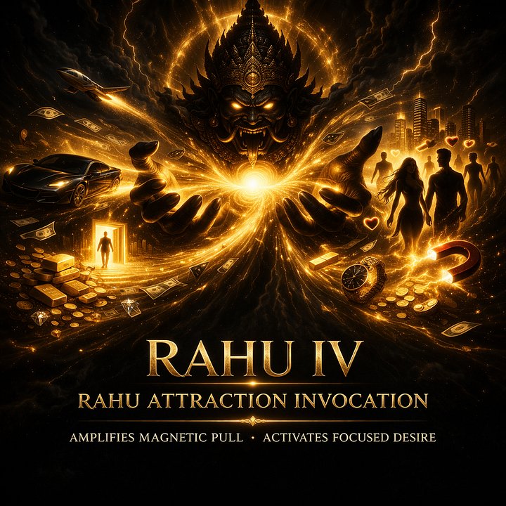 RAHU IV - DESIRE COMMAND (Attraction Invocation - Activates Focused Desire) product image (1)