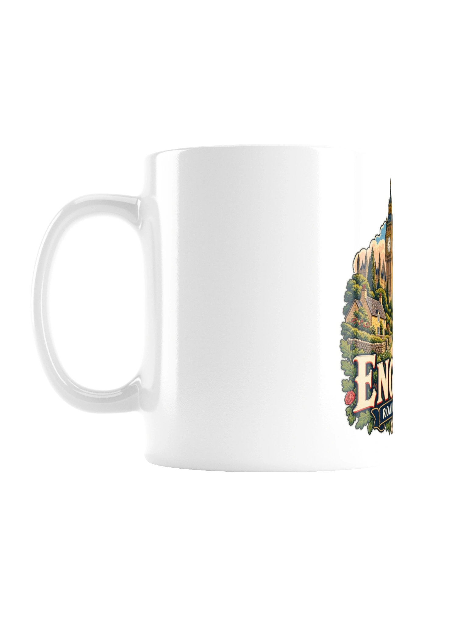 England Big Ben & Tower Bridge Ceramic Coffee Mug | WanderOdd product image (2)